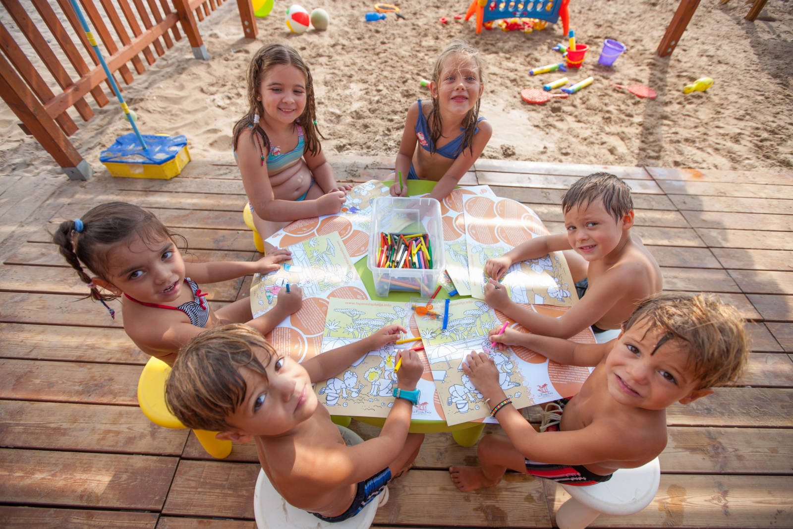 Costa Daurada - La Pineda. Beach Children's Club 3 © La Pineda Platja