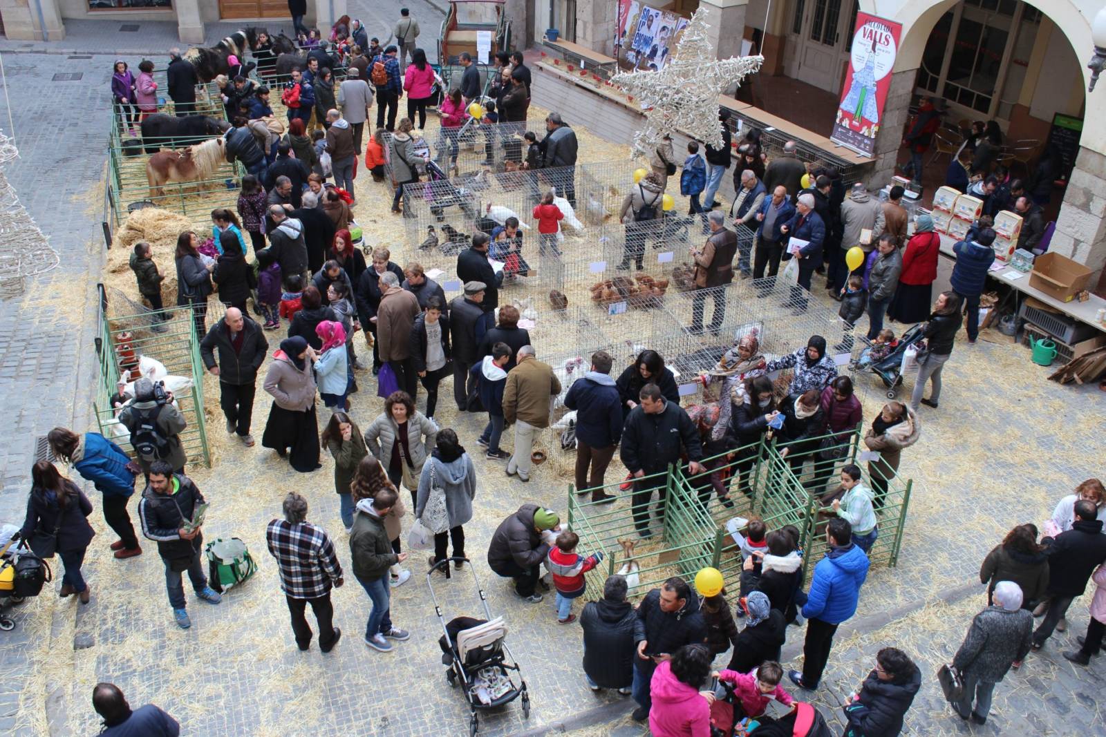 Authentische Tradition: Der Weihnachts- und Vogelmarkt in Valls © Cambra Comerç de Valls